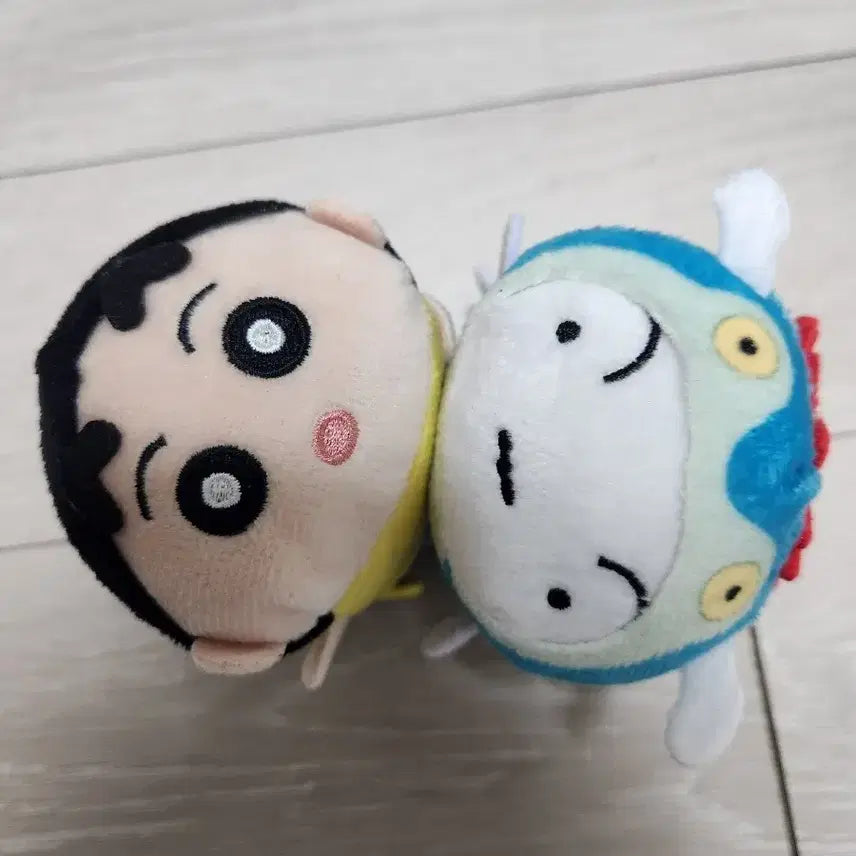 [BUNJANG] Crayon Shin-chan Shin-chan &amp; Shiro Doll Bundle Set / 짱구는못말려 짱구, 흰둥이 인형 일괄