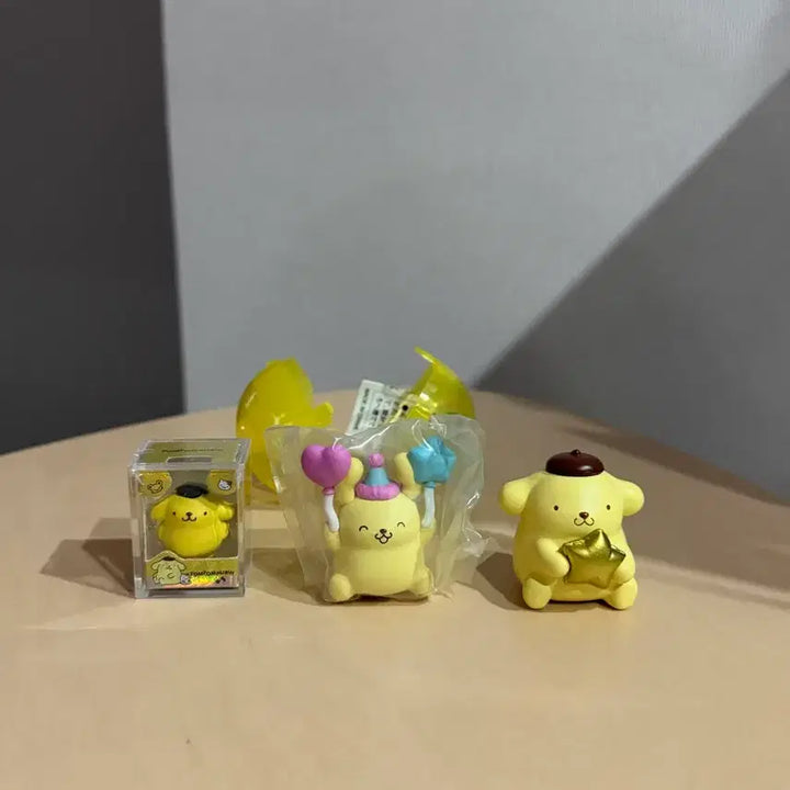 [BUNJANG] Sanrio Pompompurin Gachapon Figure Set (3 Types) / 폼폼푸린 가챠 피규어 3종