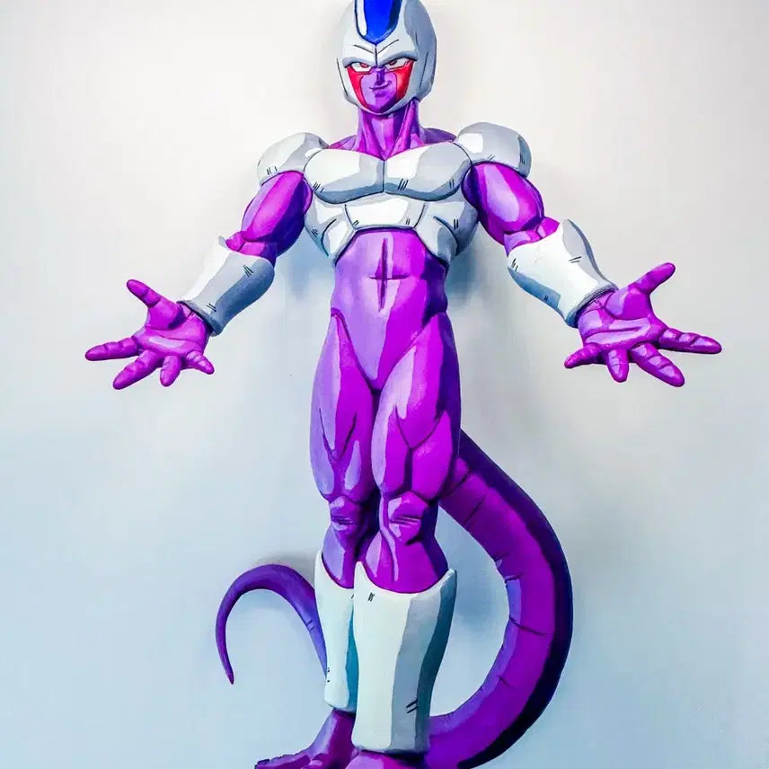 [BUNJANG] Dragon Ball Z Cooler Final Form Repaint Art Piece by Necromancer / 드래곤볼 피규어 쿠우라 파이널 폼 리페인팅 드래곤볼Z 2D 애니도색 리페인트 프리저 형제 지휘관 빌런 초사이언인 손오공 메카프리저 메카쿠우라 최종형태 망가 만화 일러스트 전시 작품