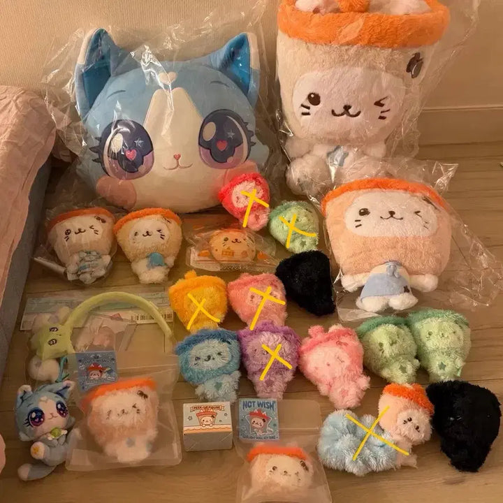 [BUNJANG] Yushi Bubble Cat Plush / 위시 유우시 버블냥