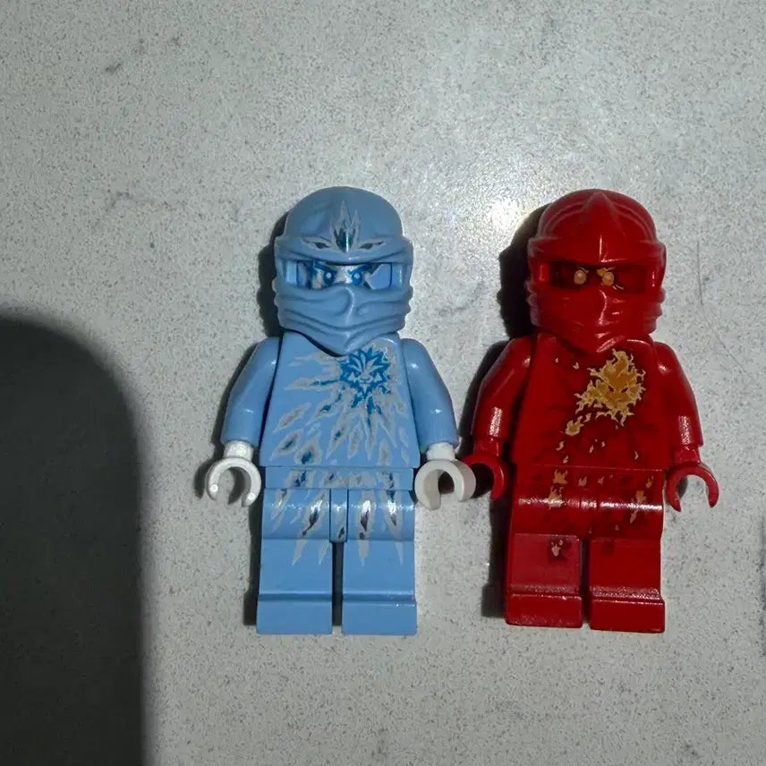 [BUNJANG] LEGO Ninjago NRG Zane, Kai Figures / 레고 닌자고 nrg쟌 ,카이