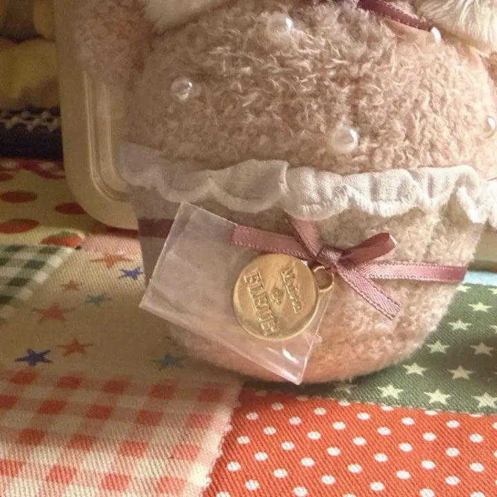 [BUNJANG] Rilakkuma x Maison de Fleur Korilakkuma Bag Charm Mascot Plush / 리락쿠마 x 메종드 플뢰르 코리락쿠마 백 참 마스코트 인형