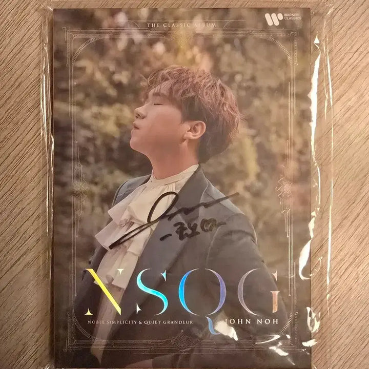 [BUNJANG] WANMusic John Noah The Classic Album Signed Album (Sealed) / 미개봉, 싸인) 워너뮤직 존노 NSQG 더 클래식 앨범 싸인본