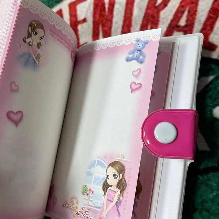 [BUNJANG] Orange Story Lovely White Diary - Vintage Stationery / 고전문구 오렌지스토리 러블리 화이트 다이어리