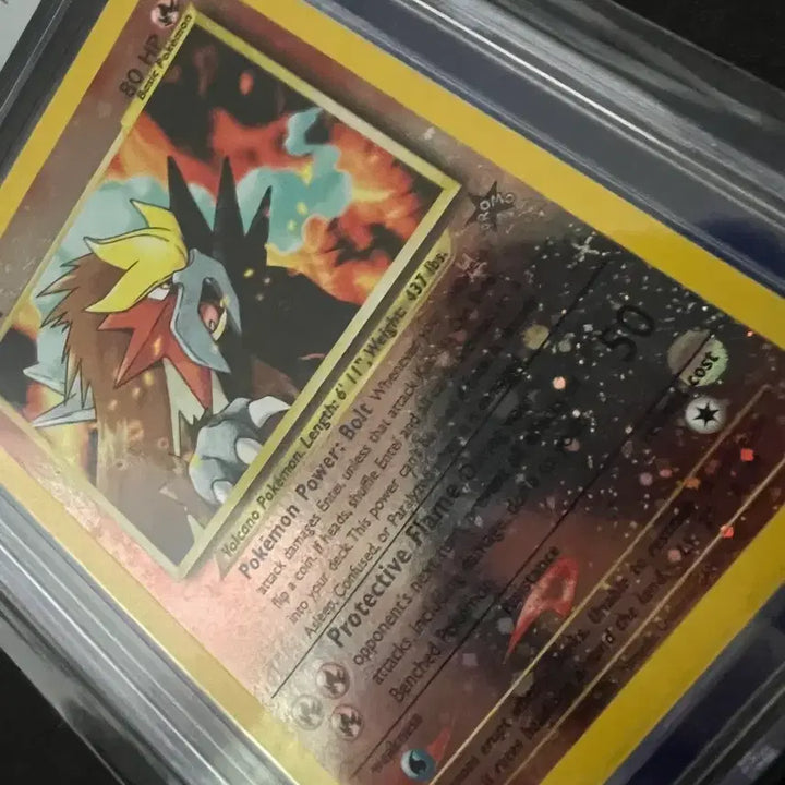 [BUNJANG] Pokemon Entei 2001 Black Star Promo 
