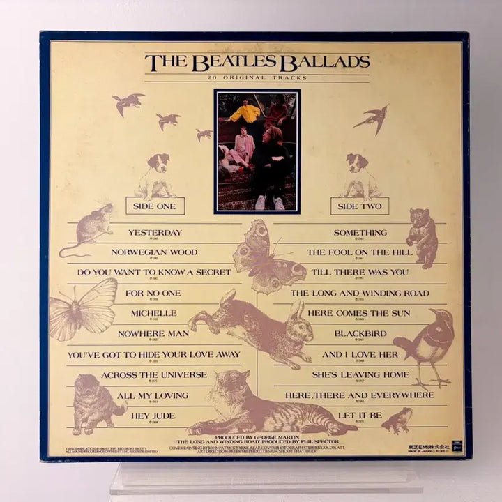 [BUNJANG] The Beatles Ballads Japanese First Press LP Record / 비틀즈 베스트 LP 레코드 Beatles 존레논 폴매카트니