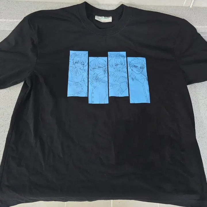 [BUNJANG] Michu Collaboration T-Shirt / 미츄 콜라보 티셔츠