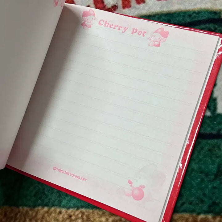 [BUNJANG] Yeon Art Cherry Pet Hardcover Diary / 고전문구 영아트 체리펫 양장 다이어리