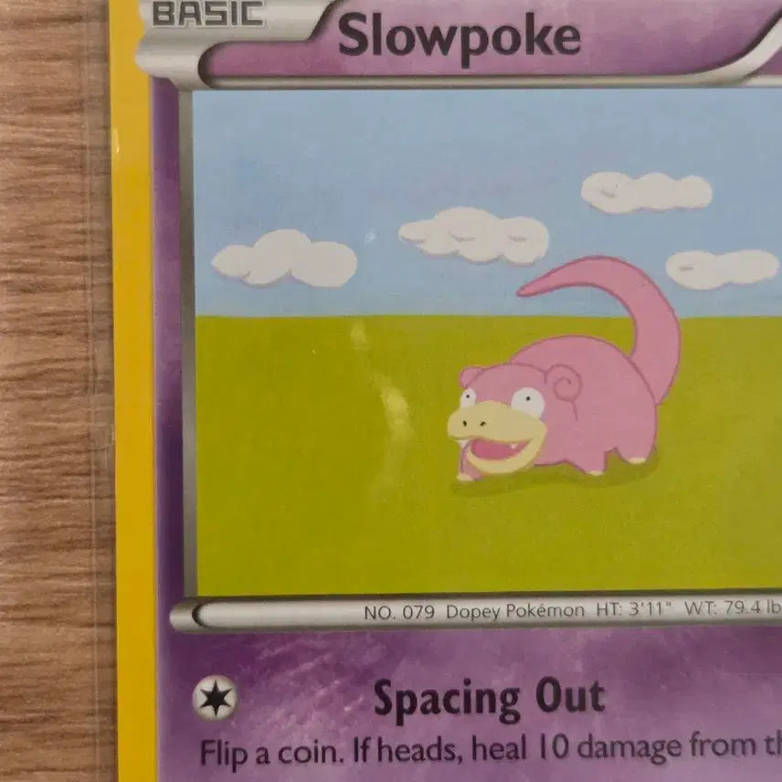 [BUNJANG] Pokemon Card 2016 XY Set Slowpoke (32/83) North American Version / [영판/북미판] 포켓몬 카드 2016년 XY세트 야돈 빈티지 올드백 (32/83)