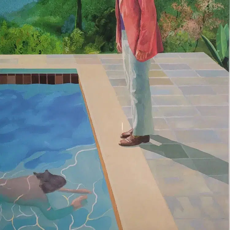 [BUNJANG] David Hockney "The Swimmer" Limited Edition Print / 데이비드 호크니 그림 판화 에디션