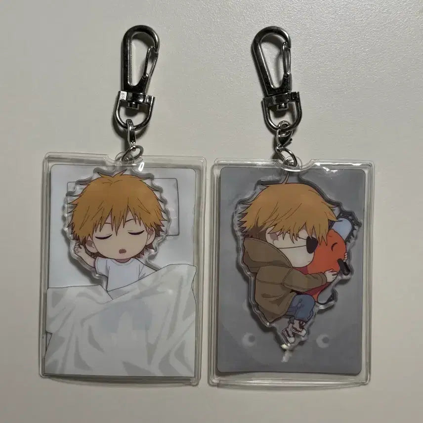 [BUNJANG] Chainsaw Man Denji Oversleeping Acrylic Keychain Bundle / 체인소맨 덴지 오야스미 아크릴 키링 일괄