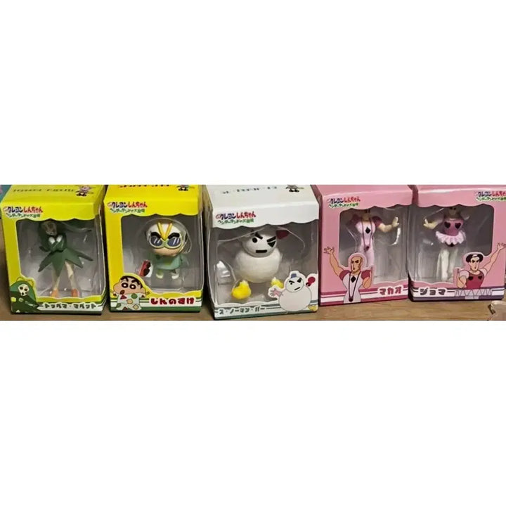 [BUNJANG] Crayon Shin-chan Henderland Miniature Gachapon Full Set / 짱구는 못말려 핸더랜드 미니어쳐 가챠 풀세트(일괄)