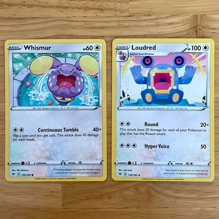 [BUNJANG] Noibat &amp; Noivern Set Pokemon Trading Cards - North America / 북미 포켓몬카드 소곤룡 노곤룡 세트