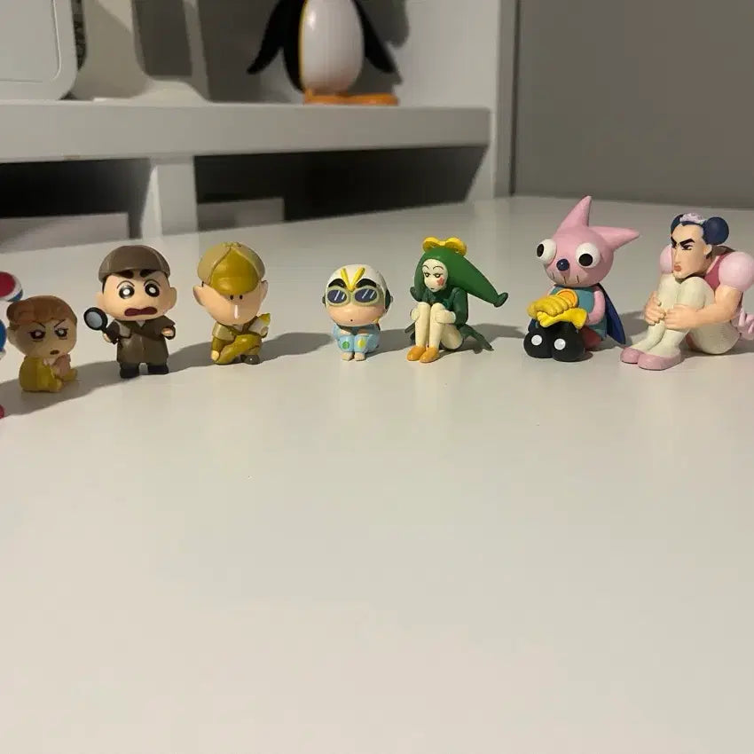 [BUNJANG] Crayon Shin-chan: The Adventures of Handerrland &amp; The Detective Gacha 9-Piece Bundle Set / 9종 일괄 세트!!)) 짱구 핸더랜드 대모험, 탐정 가챠