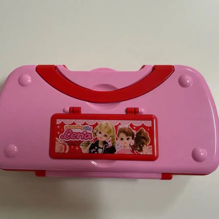 [BUNJANG] Vintage Pencil Case with Comb and Mirror / 고전 문구 필통 (빗,거울 포함)