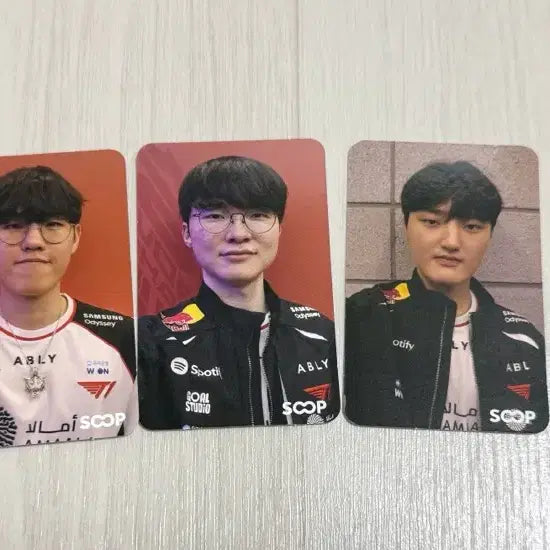 [BUNJANG] T1 SOOP Photocard Set (5 Types) / T1 SOOP 포토카드 5종 세트