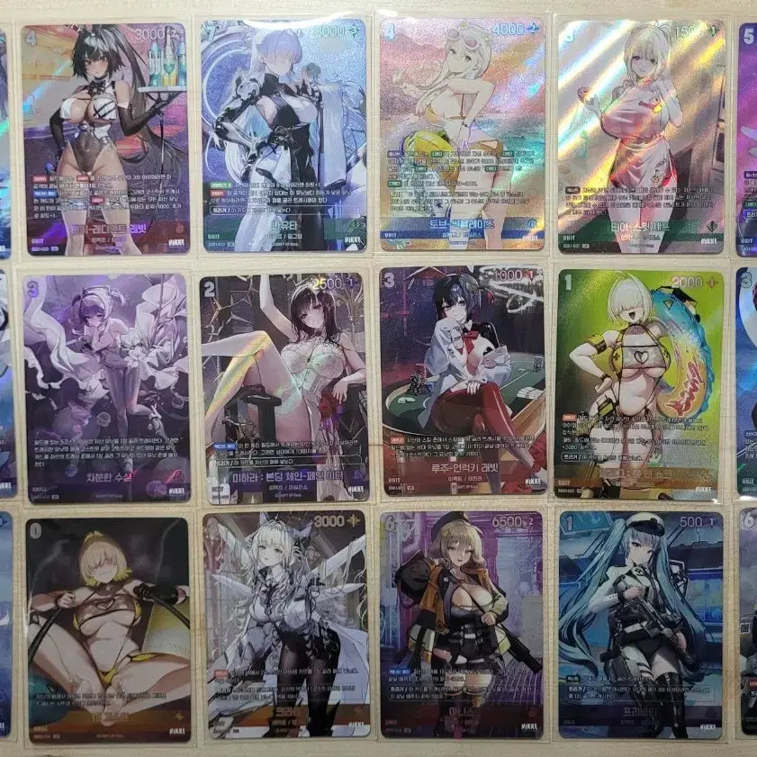 [BUNJANG] Goddess of Victory: Nikke Non-Duplicate UR Set (2nd Edition) / 니벨아레나 니케 노중복 UR 16종 2차 일괄 판매합니다.