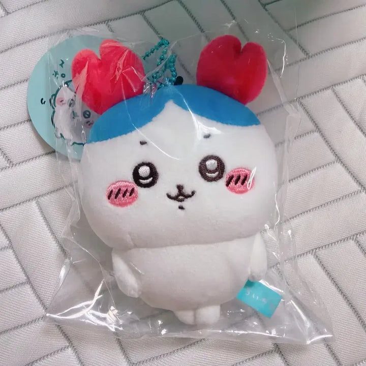 [BUNJANG] Chiikawa Hachiware Crab Mascot Keyring Plush / 치이카와 하치와레 카니 꽃게 마스코트 키링 인형