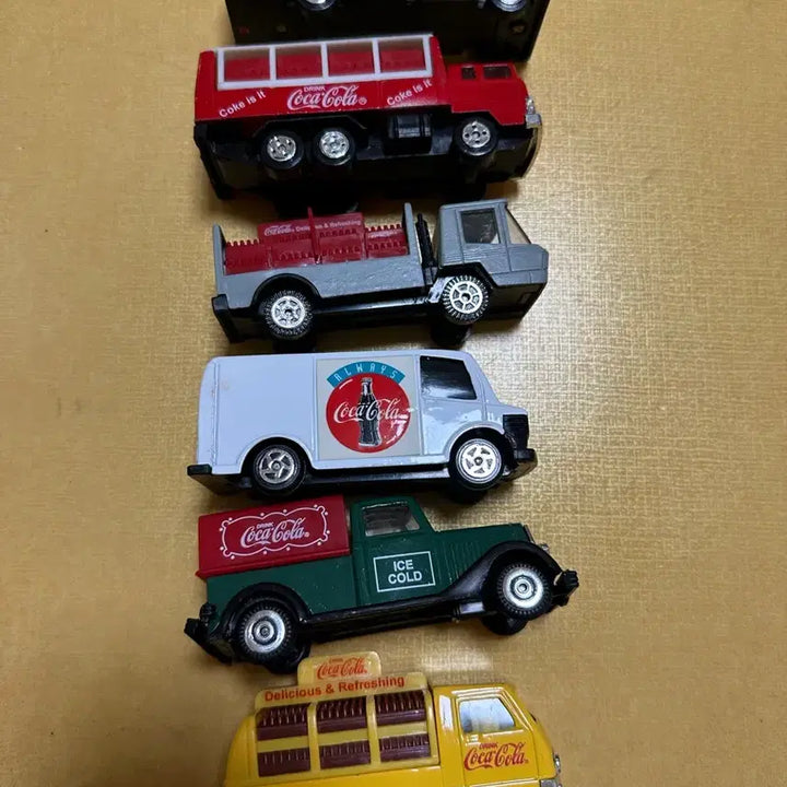 [BUNJANG] 1997 Coca-Cola Event Mini Car Set (6 Types) / 1997년 코카콜라 이벤트 미니카 6종 판매합니다.