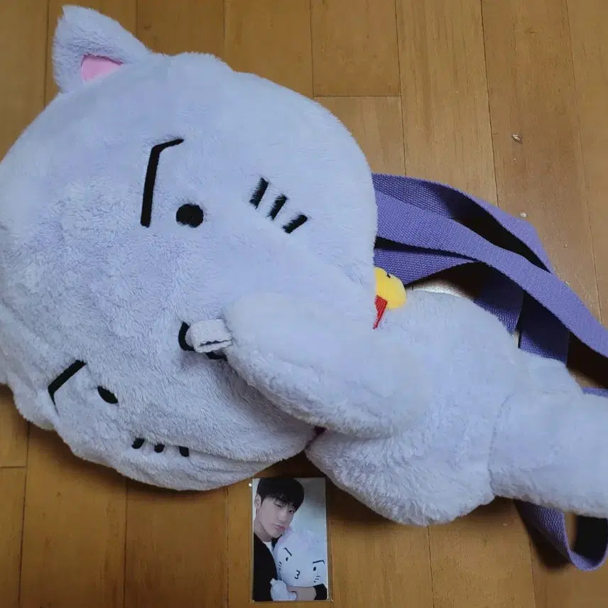 [BUNJANG] ATEEZ SAN 2026 Fanmeeting Plush Doll &amp; Lightstick Bag Bundle Set / [수수료 포함] 에이티즈 ATEEZ SAN 2026 팬미팅 최산 산 산이 산덩이 산덕이