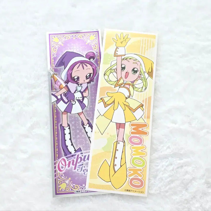 [BUNJANG] Ojamajo Doremi Gacha &amp; Doremi Sticker Set / 꼬마 마법사 레미 도레미 가챠+레미스티커 2종set