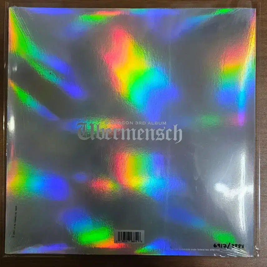 [BUNJANG] G-Dragon KWON JI YONG BY GD LP (Sealed) / 지드래곤 위버맨쉬 미개봉 lp