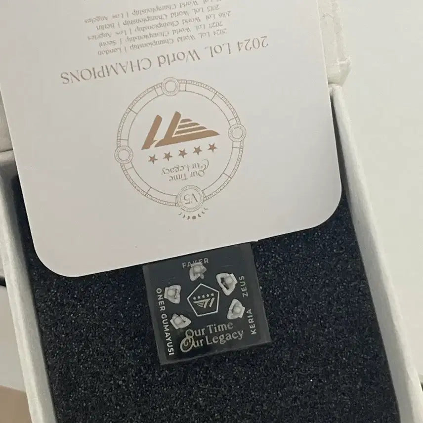 [BUNJANG] T1 2024 Worlds Championship Victory Edition Keycap Set / t1 2024 월즈 우승 기념 굿즈 키캡 제오페구케
