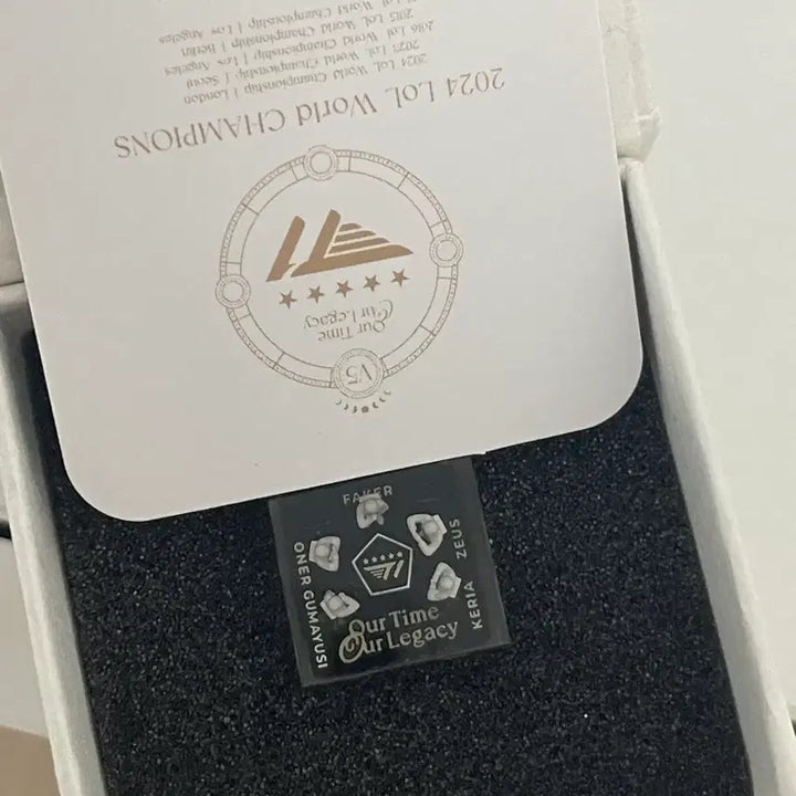 [BUNJANG] T1 2024 Worlds Championship Victory Edition Keycap Set / t1 2024 월즈 우승 기념 굿즈 키캡 제오페구케