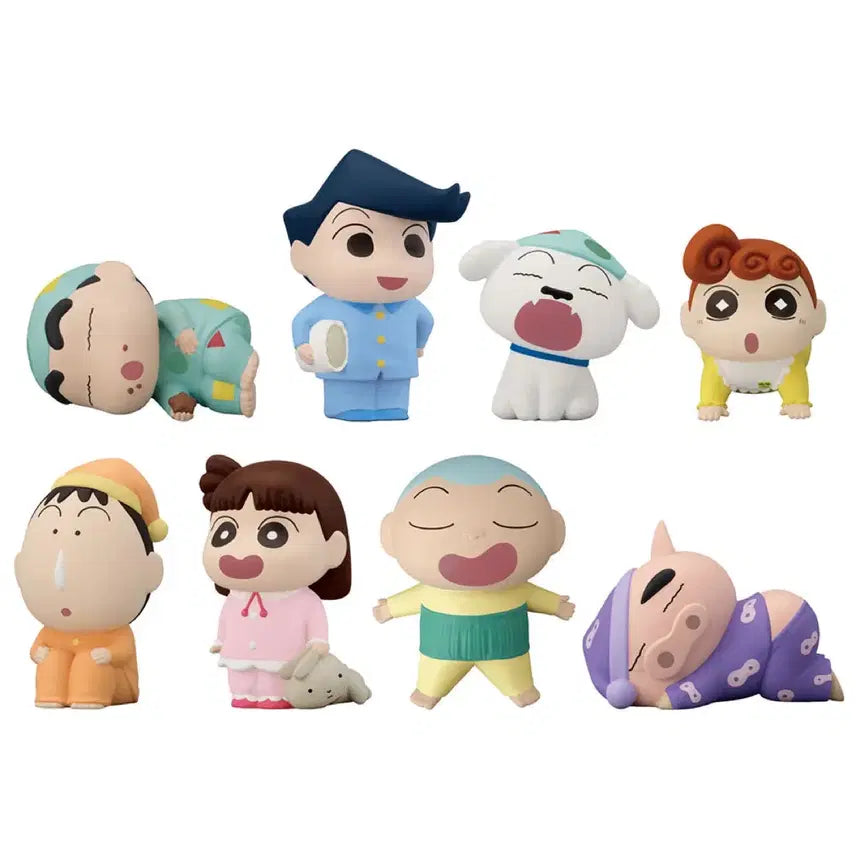 [BUNJANG] Bandai Crayon Shin-chan Friends Figure Set - Series 4 (8 Types) / 반다이 크레용신짱 짱구 프렌즈 피규어 4탄 8종 풀세트