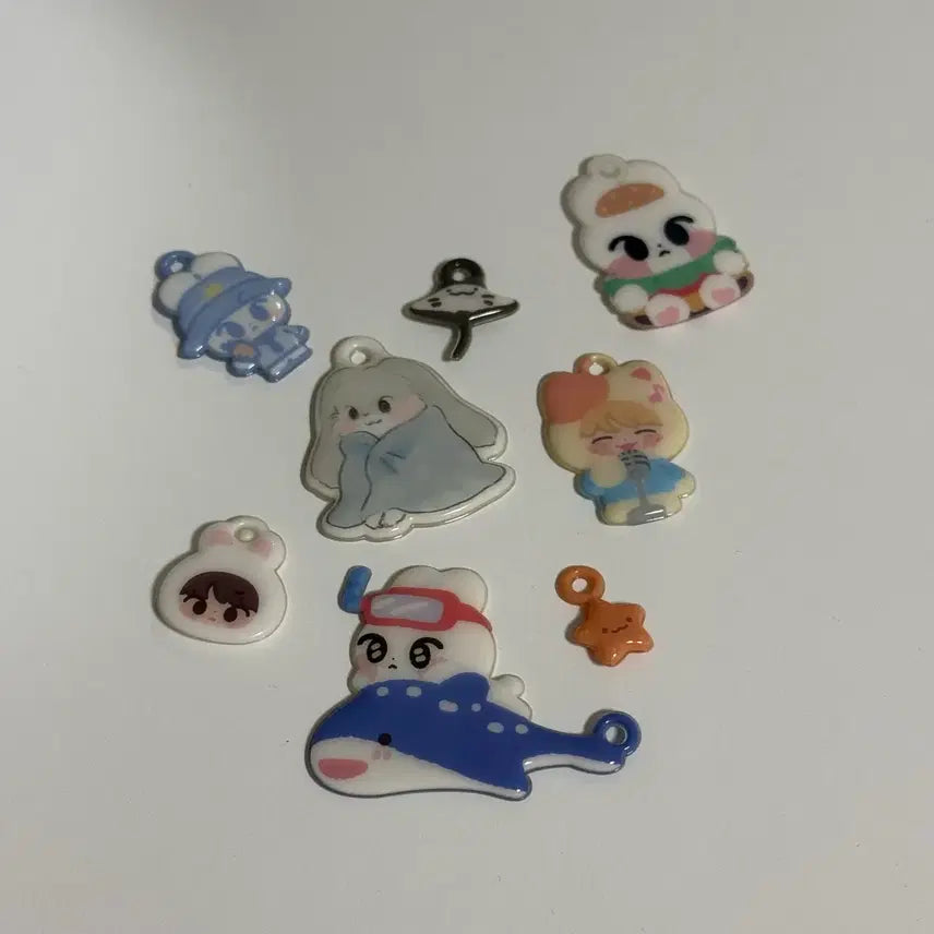 [BUNJANG] NCT Do Young Jae Hyun Mallow Keyring Bundle Set / 엔시티 다님 말랑키링 일괄 양도