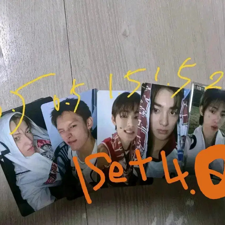 [BUNJANG] Cortis Weverse Lucky Draw Photocard Set / 코르티스 1set 위버스 럭키드로우 cortis weveres