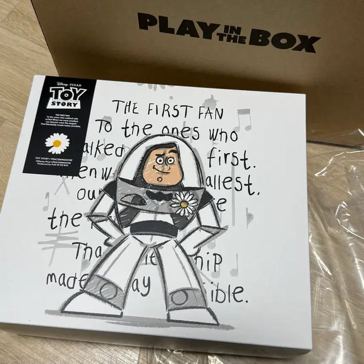 [BUNJANG] Peace Minus One x Toy Story Buzz Lightyear Figure / 토이스토리 X 피스마이너스원 (GD) 콜라보 버즈