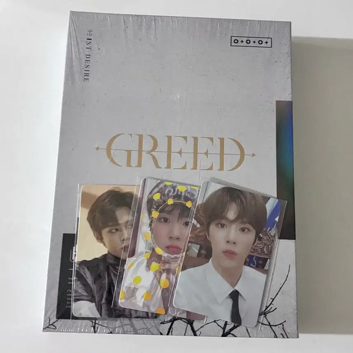 [BUNJANG] Kim Woo Seok GREED 1ST DESIRE Album (Sealed) / 김우석 GREED 1ST DESIRE 미개봉 앨범