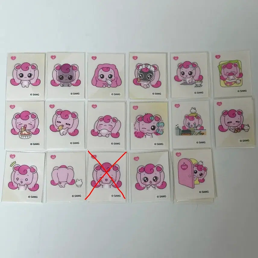 [BUNJANG] Jellyping Hachyuping Stickers / 젤리핑 하츄핑 띠부실