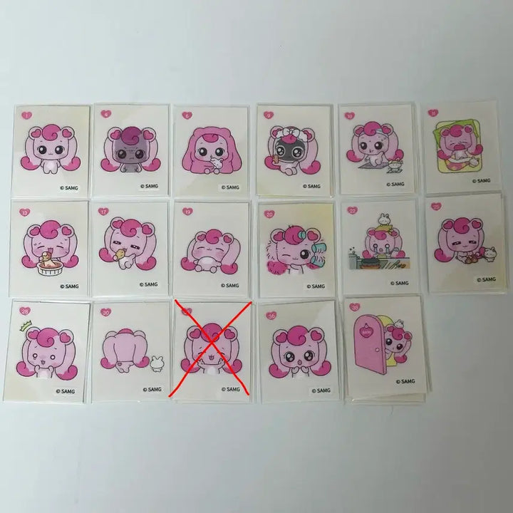 [BUNJANG] Jellyping Hachyuping Stickers / 젤리핑 하츄핑 띠부실