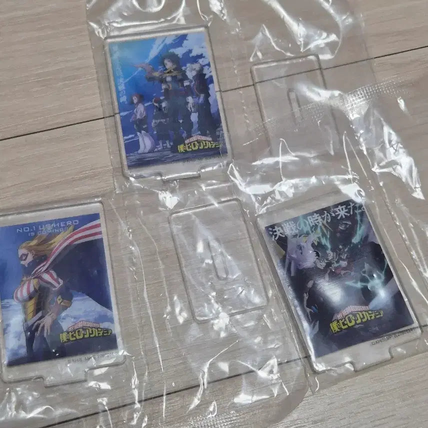 [BUNJANG] My Hero Academia Poster Acrylic Stand / 나히아 히로아카 포스터 가챠 아크릴스탠드 판매