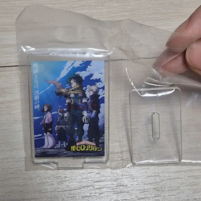 [BUNJANG] My Hero Academia Poster Acrylic Stand / 나히아 히로아카 포스터 가챠 아크릴스탠드 판매