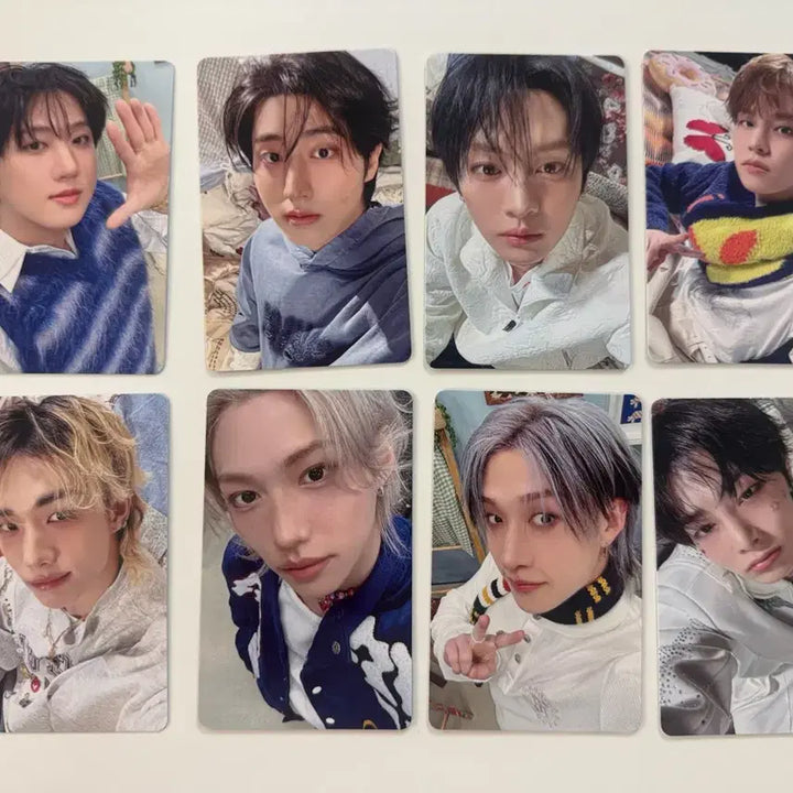 [BUNJANG] Stray Kids Fan Meeting MD Pop-up Photocard Bundle Set (8 pcs) / 스트레이키즈 스키즈 팬미팅 MD 팝업 포카 일괄8장