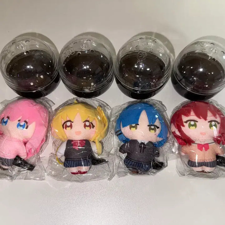 [BUNJANG] Bocchi the Rock! Hitori, Nijika, Ryo, Kita 4-Piece Plush Doll Set / 봇치더록 히토리 나지카 료 키타 4종 누이 인형 세트