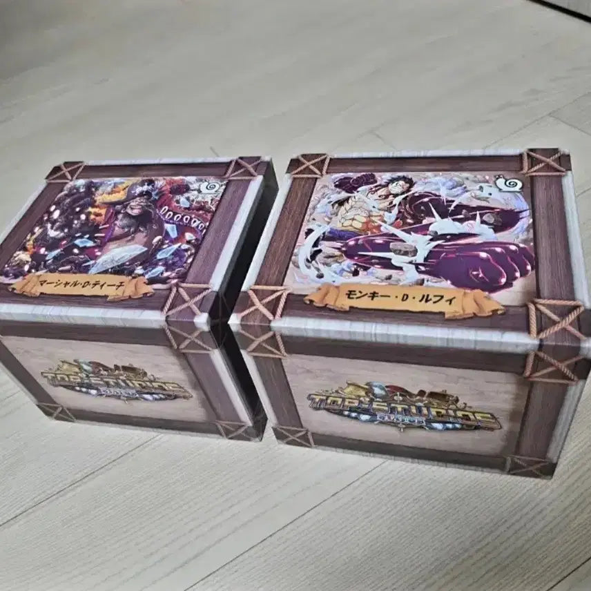 [BUNJANG] One Piece Blackbeard &amp; Luffy 2-Type Resin Figure Set / TOP 전보벌레 검은수염,루피 2종 (원피스 레진 피규어)