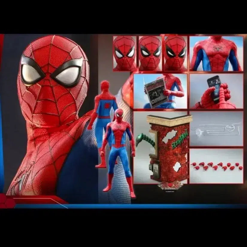 [BUNJANG] Hot Toys Marvel Spider-Man Classic Suit VGM48 / 핫토이 마블 스파이더맨 클래식 슈트 VGM48