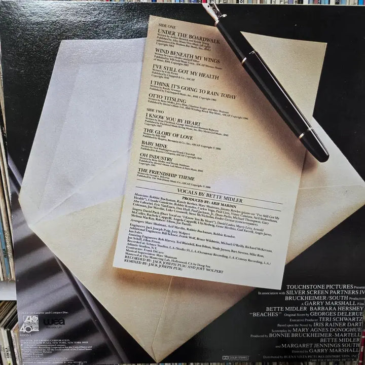 [BUNJANG] Bette Midler Beaches Original Soundtrack LP / 영화 배트미들러  비치스(해변)ost lp판