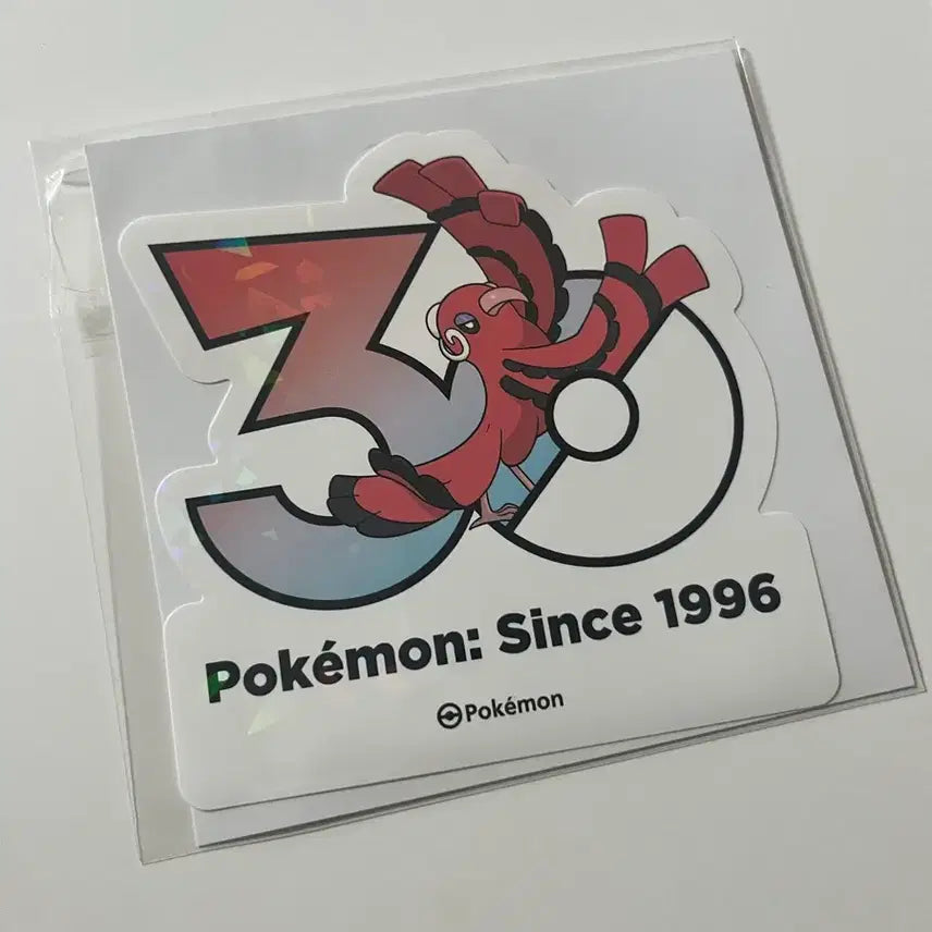 [BUNJANG] Pokemon 30th Anniversary Dancing Duckling Sticker / 포켓몬 30주년 스티커 춤추새
