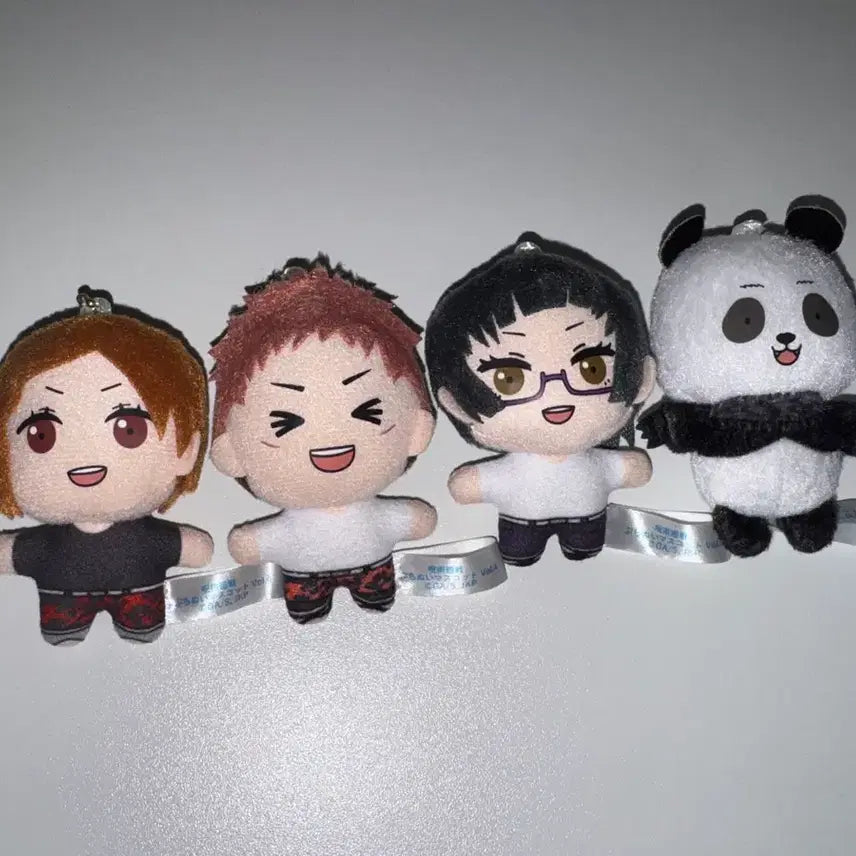 [BUNJANG] Jujutsu Kaisen Plush Set (4 types) / 주술회전 누이 4종 세트