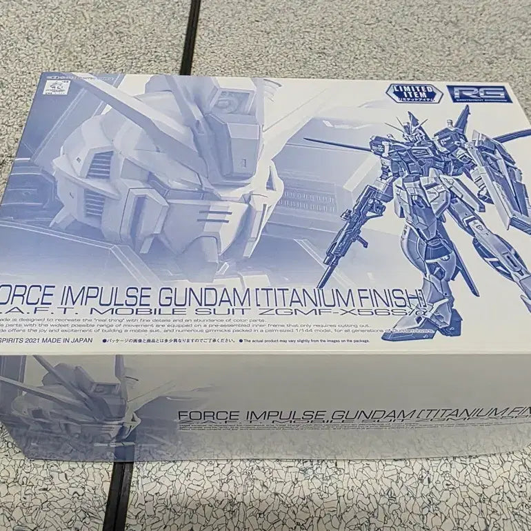 [BUNJANG] Bandai RG Force Impulse Gundam Titanium Finish / 반다이 RG 포스 임펄스 건담 티타늄 피니시
