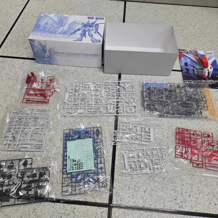 [BUNJANG] Bandai RG Force Impulse Gundam Titanium Finish / 반다이 RG 포스 임펄스 건담 티타늄 피니시