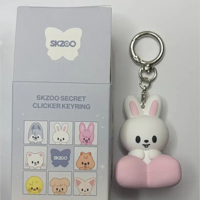 [BUNJANG] SKZOO SKZOO Secret Clicker Keyring Leebit Lee Know / 스키즈 스키주 시크릿 클리커 키링 리빗 리노
