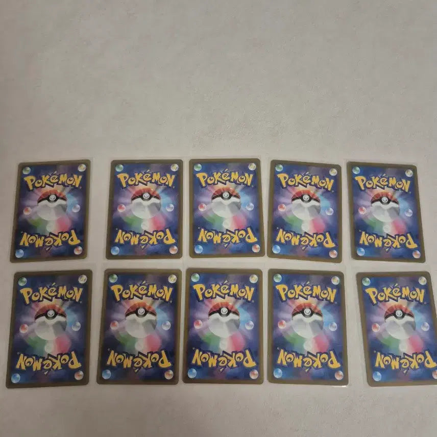 [BUNJANG] Pokemon Pikachu 10-Type Bundle Set / 포켓몬카드 피카츄 10종 세트 일괄