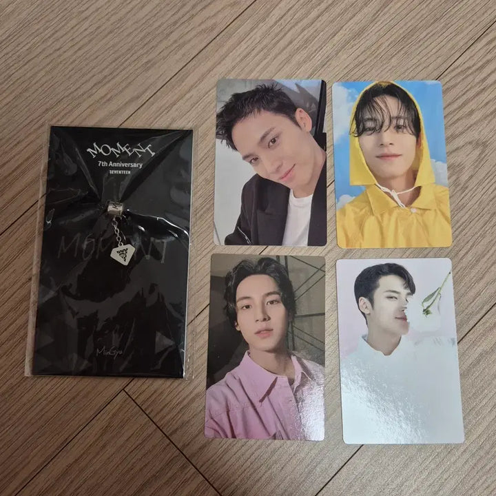 [BUNJANG] Seventeen 7th Anniversary Charm with Official Photocard Bundle / 새상품) 세븐틴 7주년 민규 참+덤 공식포카