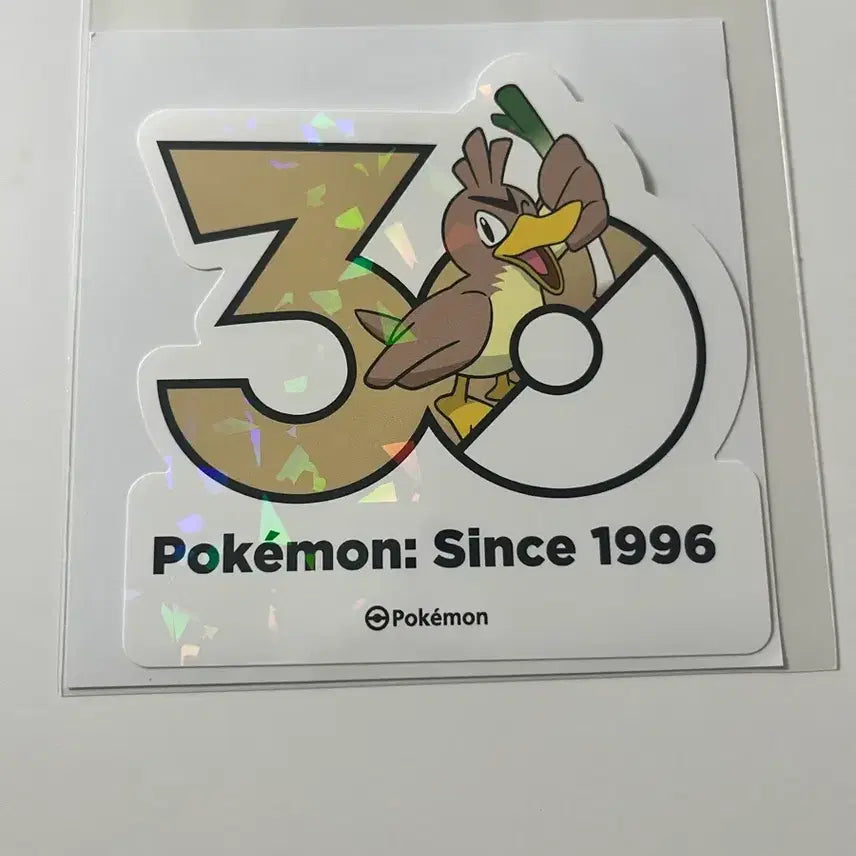 [BUNJANG] Pokemon 30th Anniversary Dodrio Sticker / 포켓몬 30주년 스티커 파오리